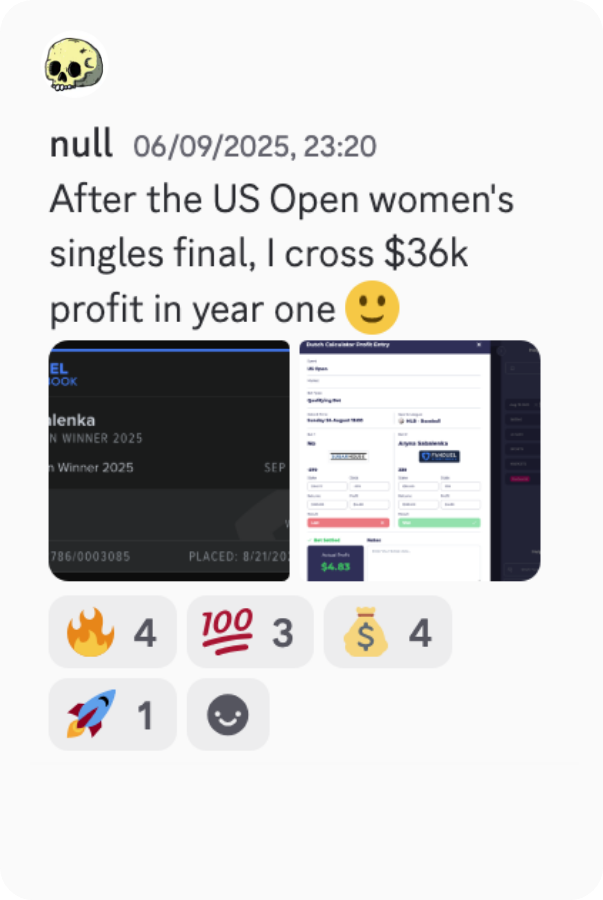 $36Kdiscord testimonial